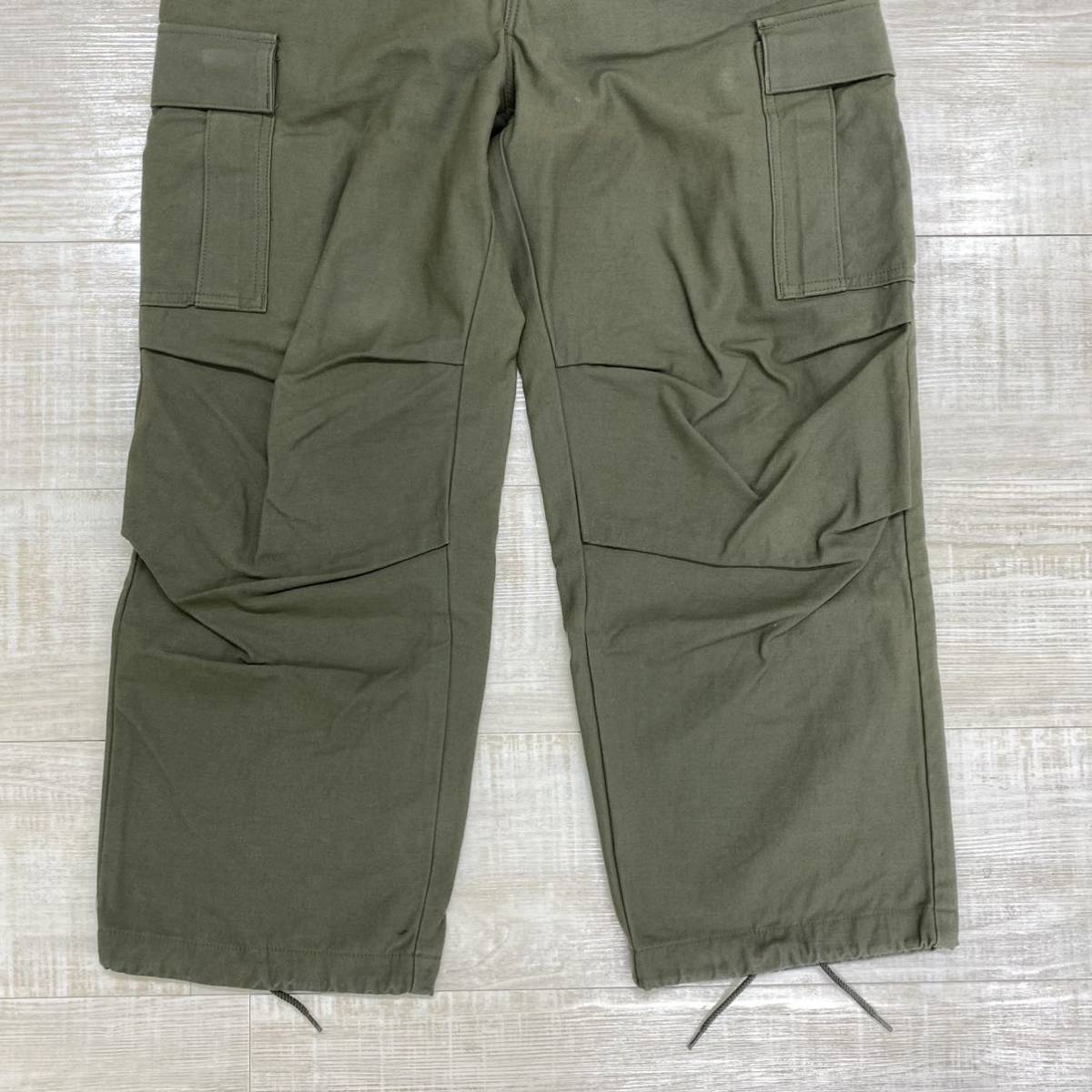 んので 19aw 希少 WTAPS WMILL-65 TRO TROUSERS NYCO SATIN ダブル