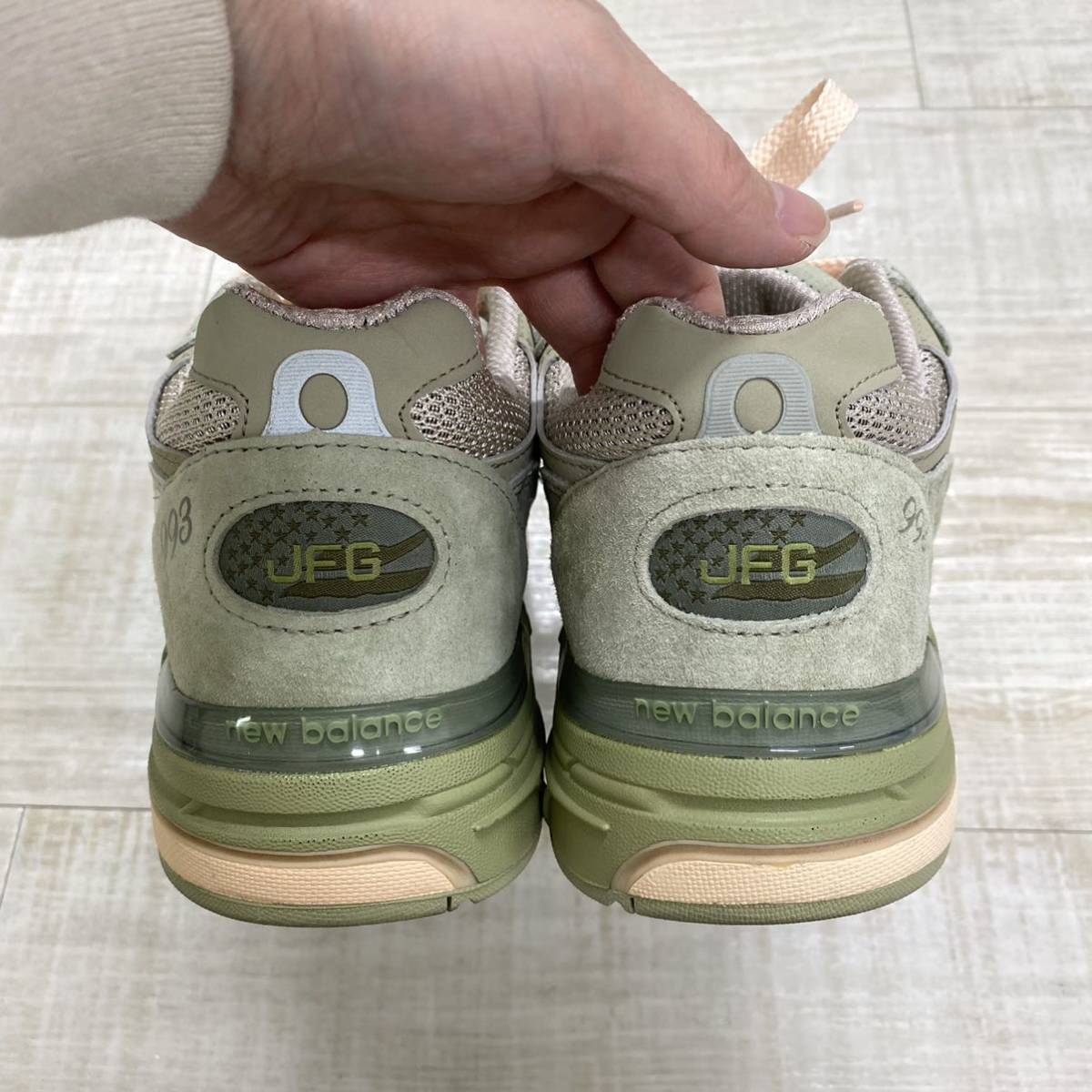 美品 Joe Freshgoods X New Balance MR993JG1 Performance Art Sage