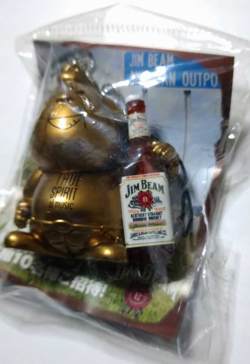 【送料無料】JIM BEAM ジムビーム VJ BOO フィギュアストラップ 激レア ブロンズ 未開封品_画像3