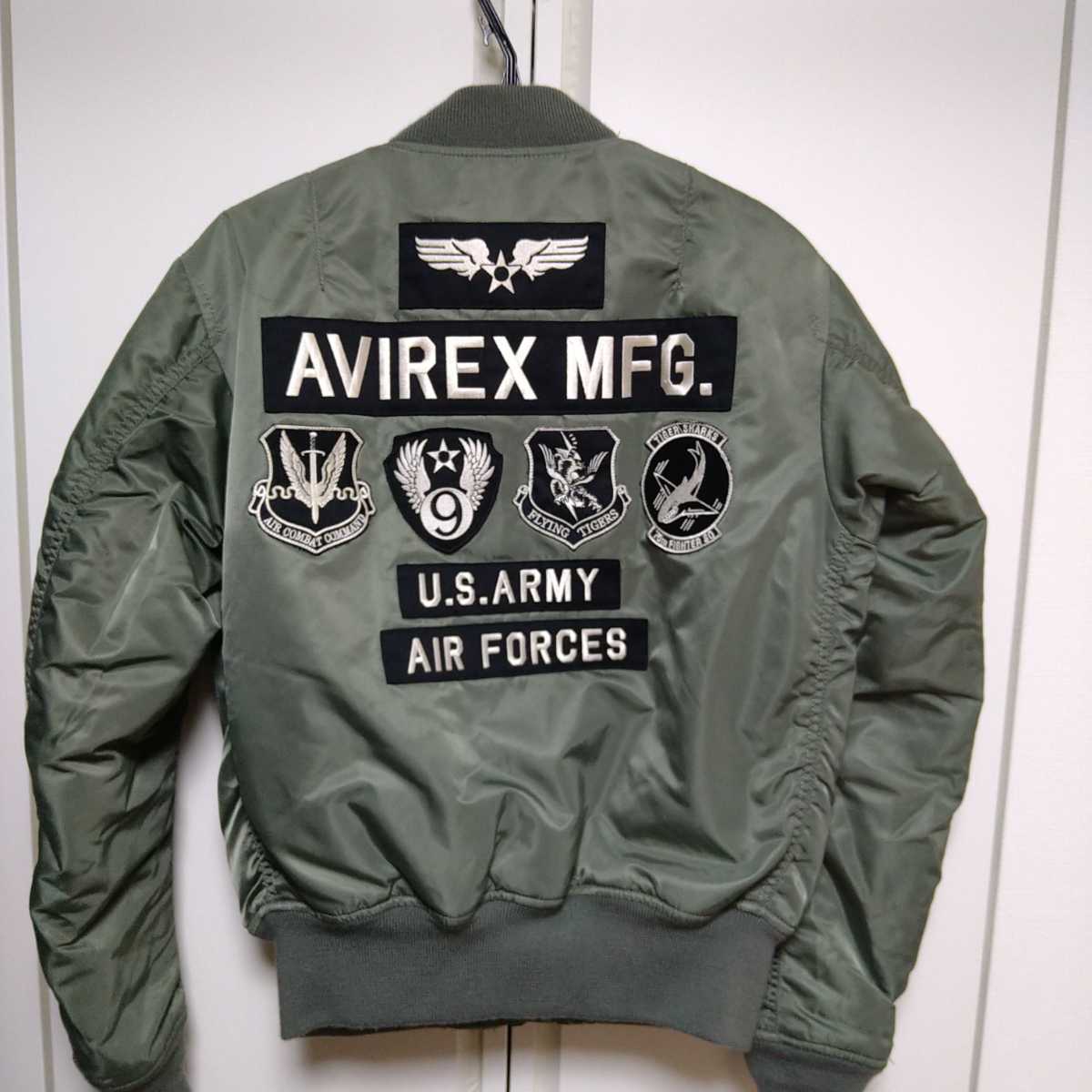 AVIREX/超人気デザイン/メンズL/MA-1フライトジャケット/WITH AVIREX/超人気デザイン/メンズL/MA-1フライトジャケット/WITH