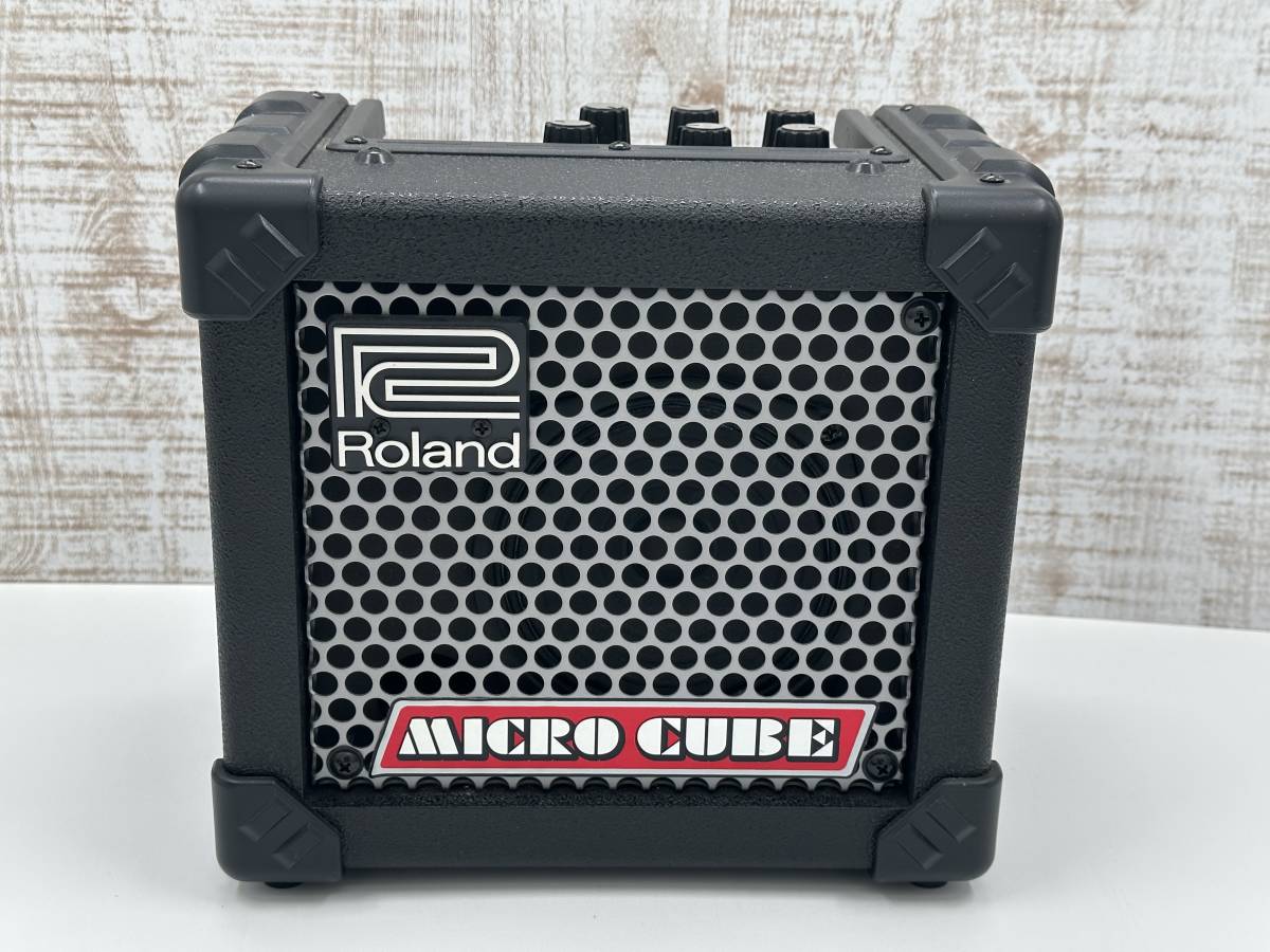 【A-119】Roland ローランド MICRO CUBE マイクロ キューブ ギターアンプ N225_画像1