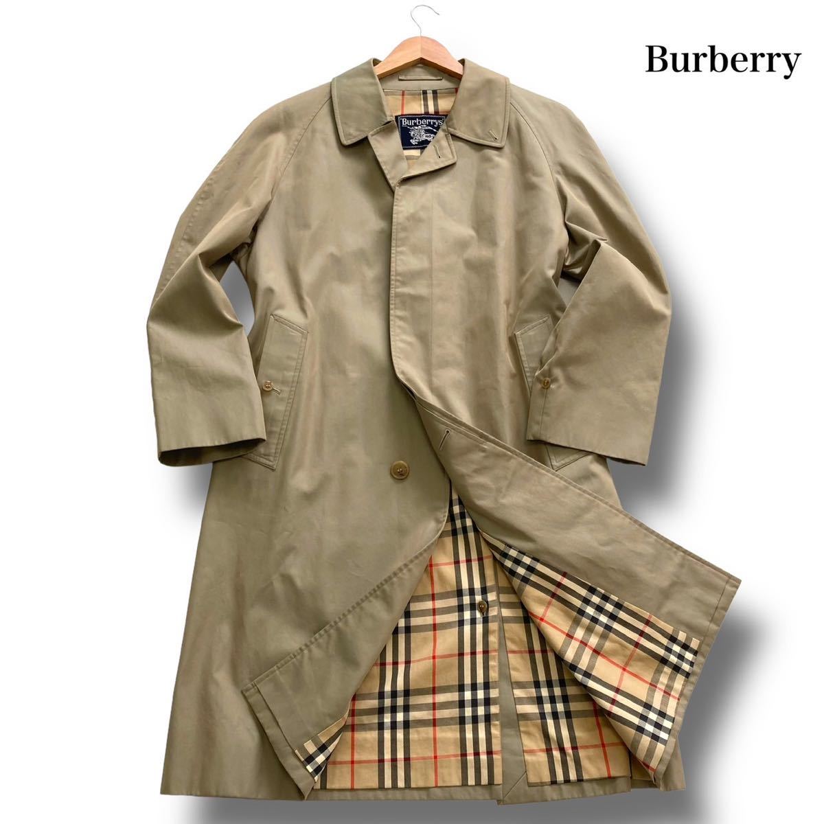 BURBERRY バーバリー ステンカラーコート ノバチェック C-TK83-