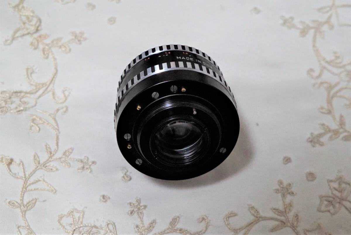 超貴重 Carl Zeiss aus JENA Pancolar 1.8/50 ゼブラ MADE IN DDR 旧東ドイツ製 M42マウント_画像6