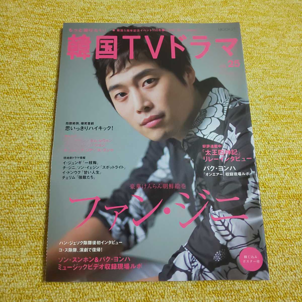 もっと知りたい！ 韓国ＴＶドラマ Vol.25 2008年6月号　ファン・ジニ/リュ・シウォン/キム・レウォン/チェ・スジョン・ソ・ドヨン/チ・ジニ_画像1