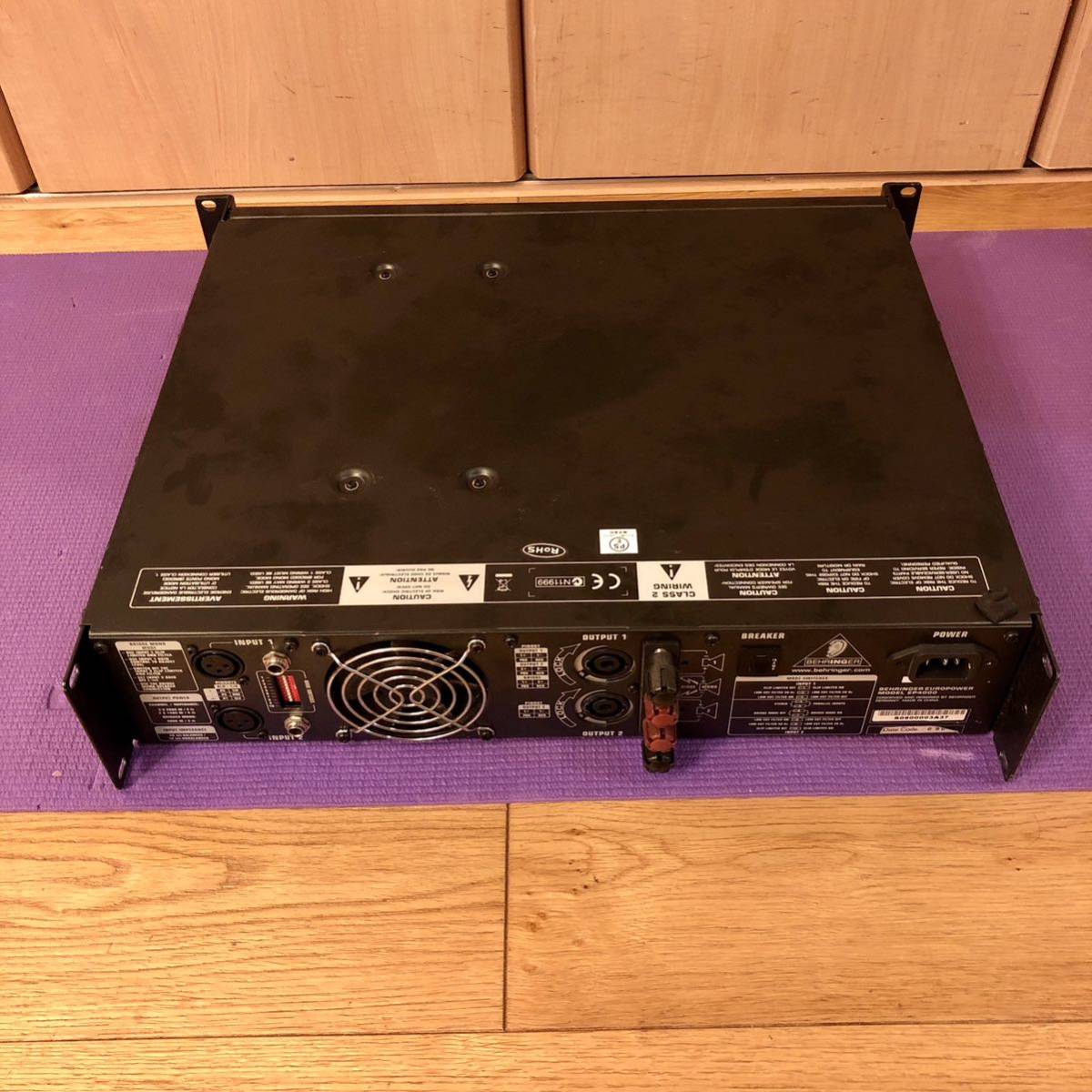 BEHRINGER EP4000 ステレオパワーアンプ ベリンガー | josanamota.com.br