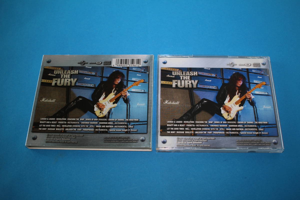 ■送料無料■日本盤■UNLEASH THE FURY■YNGWIE MALMSTEEN イングヴェイマルムスティーン■