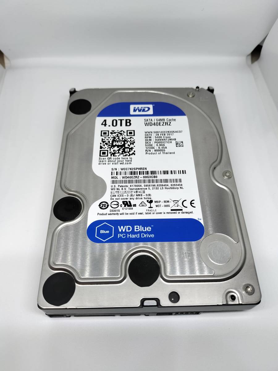 Yahoo!オークション - WD 正常判定 HDD 4TB、中古 3.5inc...