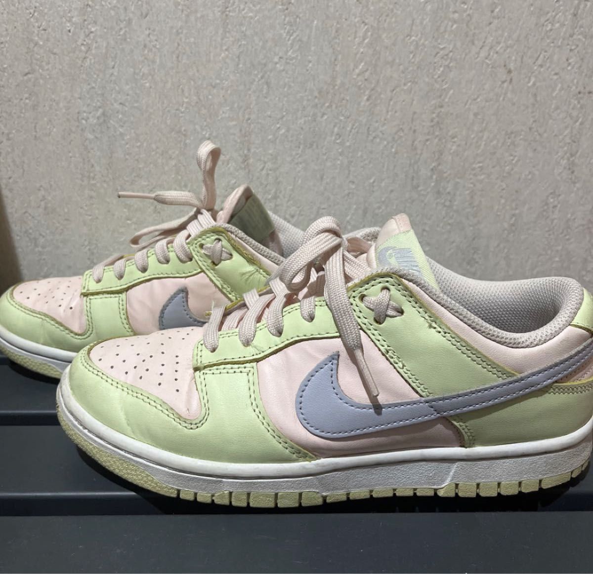 NIKE WMNS NIKE DUNK LOW LIGHT SOFT PINK Lime Ice ダンクロー 24 0cm