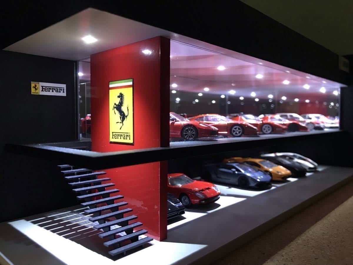 ヤフオク! - ミニカー専用ジオラマ:1/64 カーディーラーⅢ(光沢レッ...