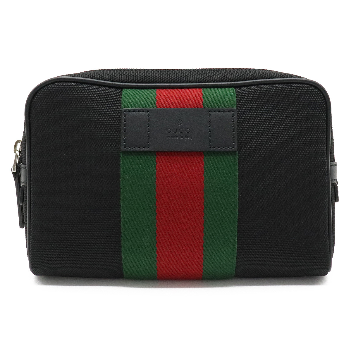 GUCCI グッチ シェリーライン ウエストバッグ ボディバッグ ナイロンキャンバス レザー ブラック グリーン レッド 