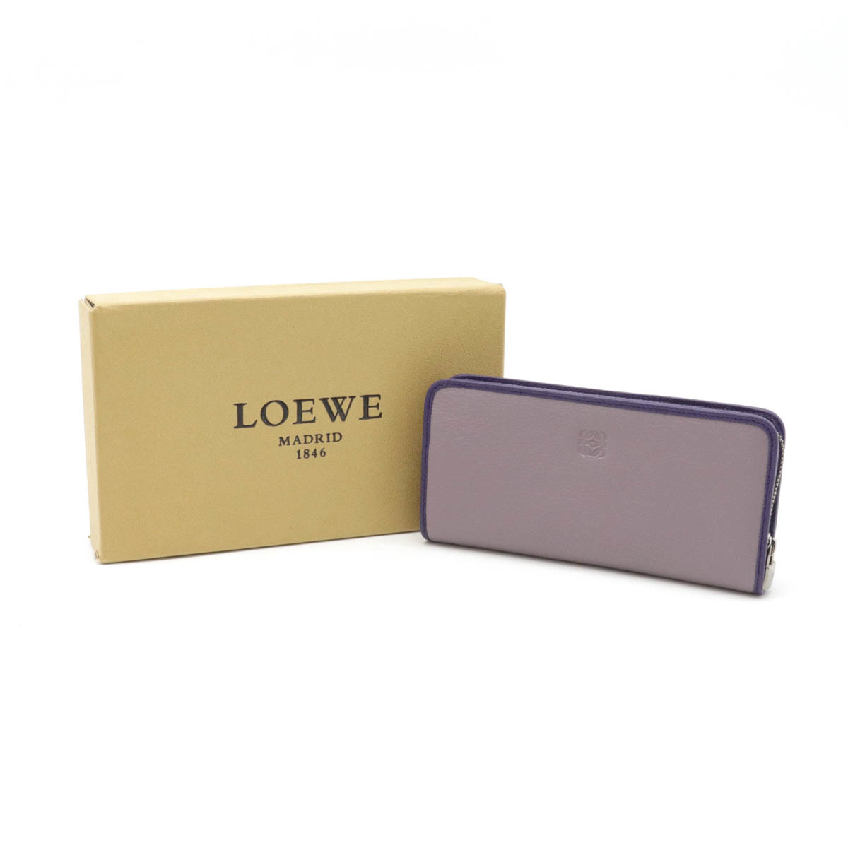 LOEWE ロエベ アマソナ アナグラム ジップアラウンドウォレット