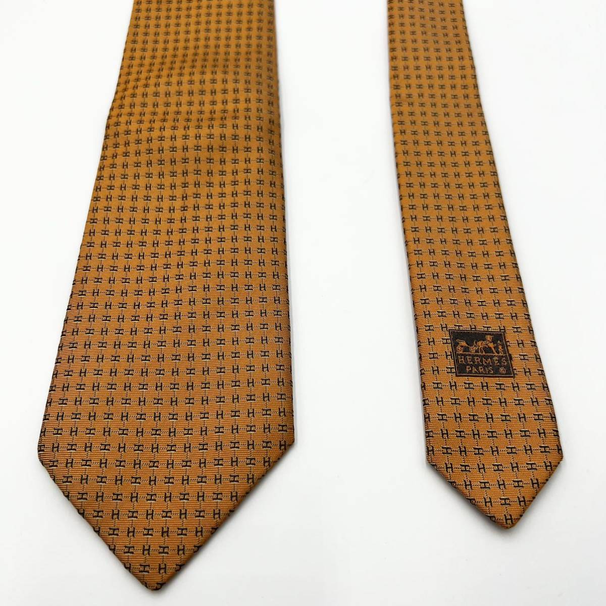 エルメス HERMES H織りタイ ネクタイ メンズ | www.jarussi.com.br