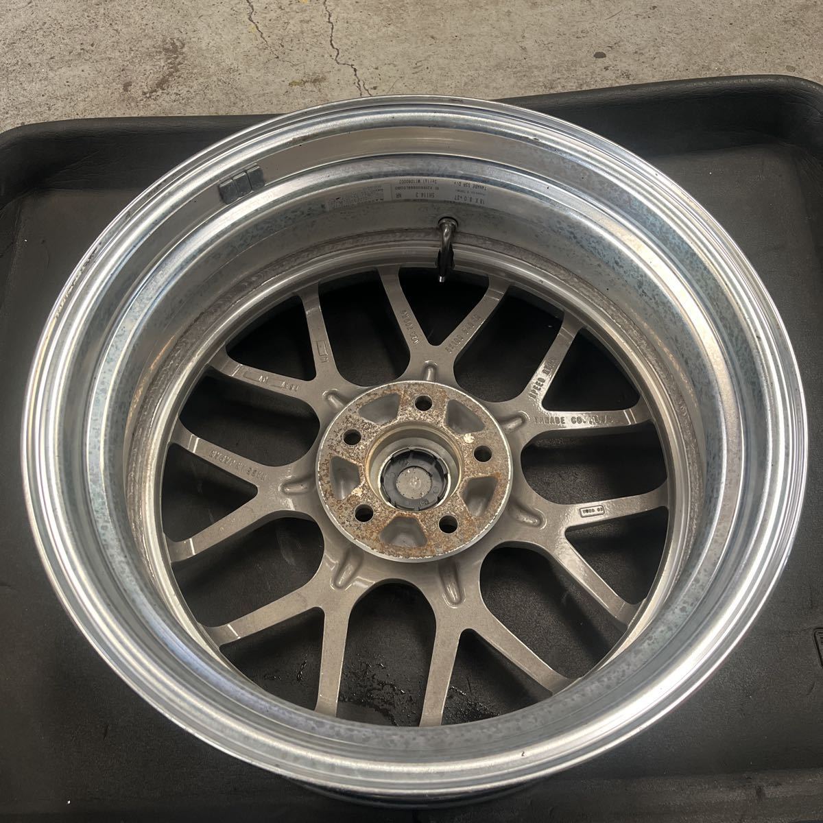 SSR エグゼキューター EX02 18インチ 8j +45 マットブラック 【SEAL