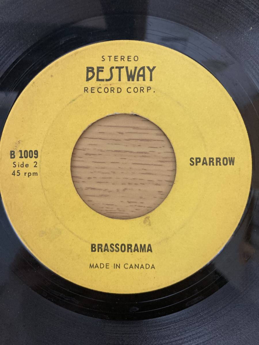 Sparrow(Mighty Sparrow) - Bang Bang Lulu / Brassorama(Bestway) 7inch CANADAオリジナル盤の画像4