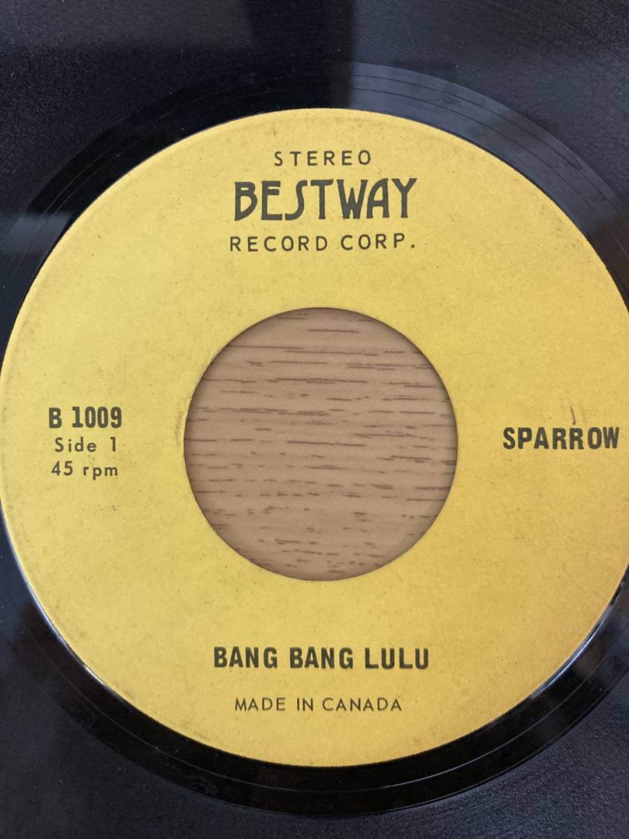 Sparrow(Mighty Sparrow) - Bang Bang Lulu / Brassorama(Bestway) 7inch CANADAオリジナル盤の画像2