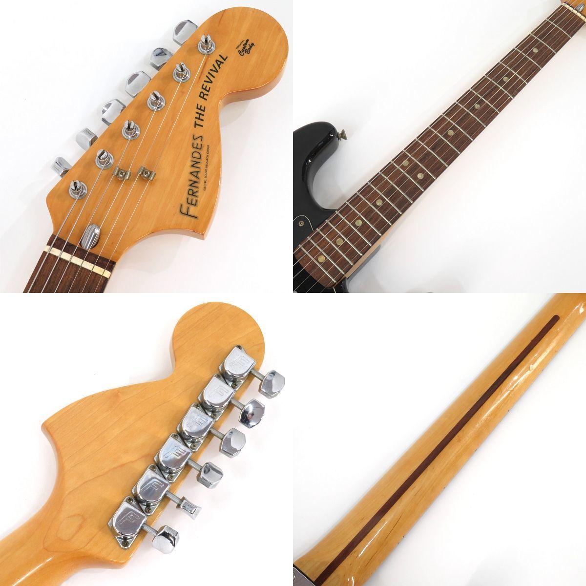092s☆FERNANDES フェルナンデス RST-50 ブラック ストラト 092s☆FERNANDES フェルナンデス RST-50 ブラック ストラト