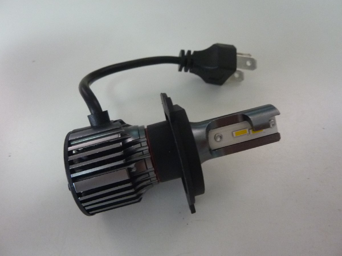 +300%輝度 最強クラス 10000LM H4 Hi Lo バイク LED ヘッドライト グリーン 緑色 TZR250RR/TZR250SPR/XC250S/グランドマジェスティ250_画像4