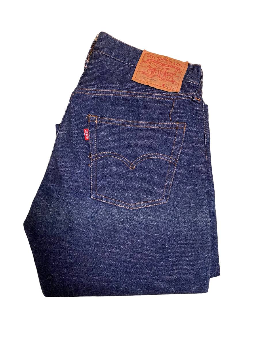 ブランド品 80年製 501 66後期 W31 リーバイス501 Levi's501 1980 80s 赤