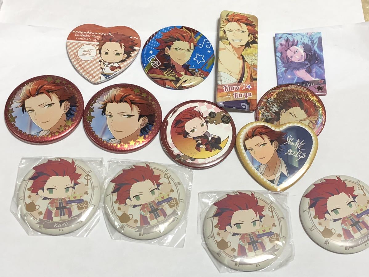 あんさんぶるスターズ ! あんスタ! 缶バッジ あんスタ 鬼龍紅郎
