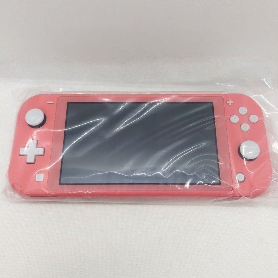 未使用】Nintendo Switch Lite コーラル 本体と箱のみ 保証書 未使用】Nintendo Switch Lite コーラル 本体と箱のみ 保証書