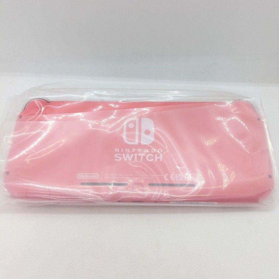 未使用】Nintendo Switch Lite コーラル 本体と箱のみ 保証書 未使用】Nintendo Switch Lite コーラル 本体と箱のみ 保証書