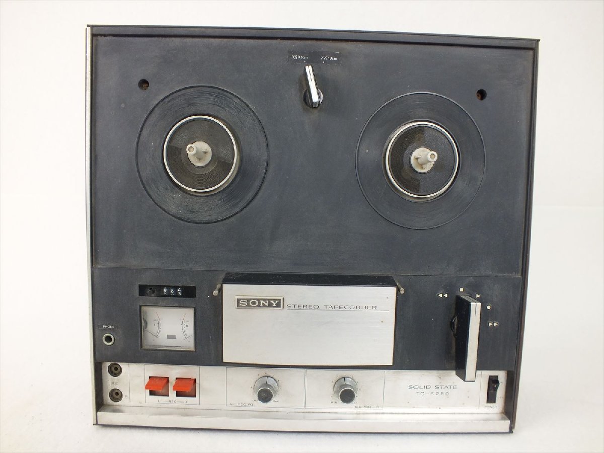 古典 SONY ソニー TC-6250 オープンリールデッキ 現状品 中古