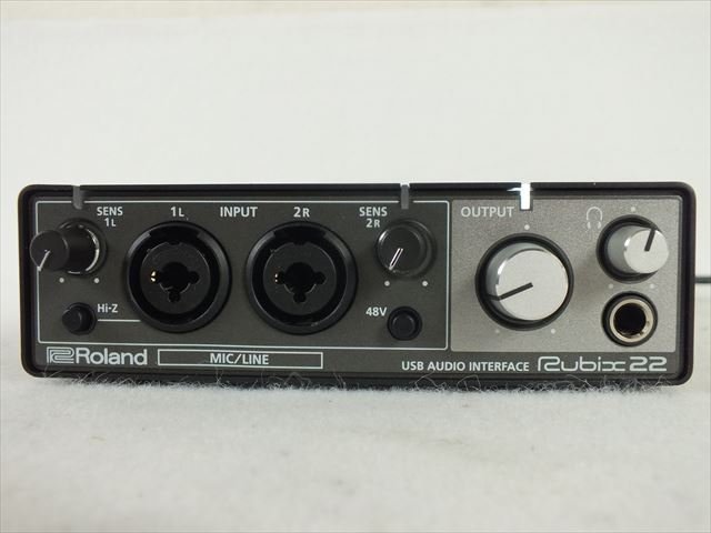 ★ Roland ローランド Rubix22 Interface オーディオ・インターフェース 元箱付き 中古 現状品 230101B9090_画像2