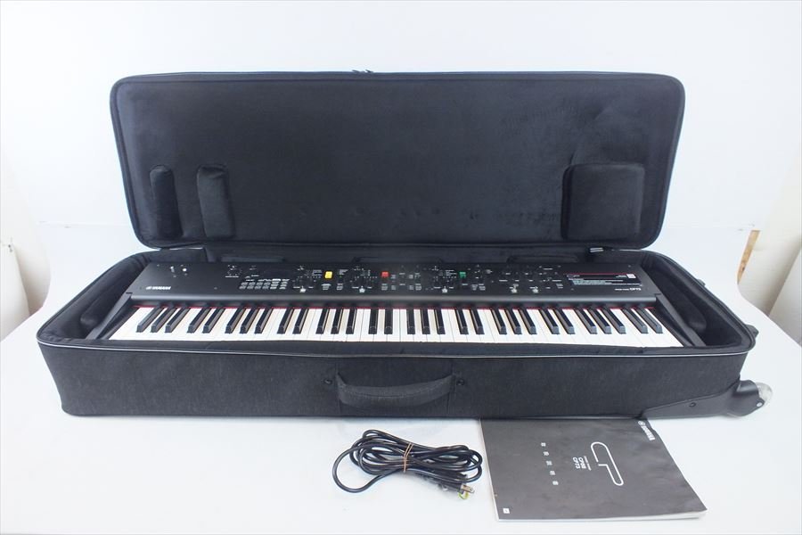 ☆ YAMAHA ヤマハ CP73 ステージピアノ キーボード 取扱説明書有り ソフトケース付き 現状品 中古 230107T3202