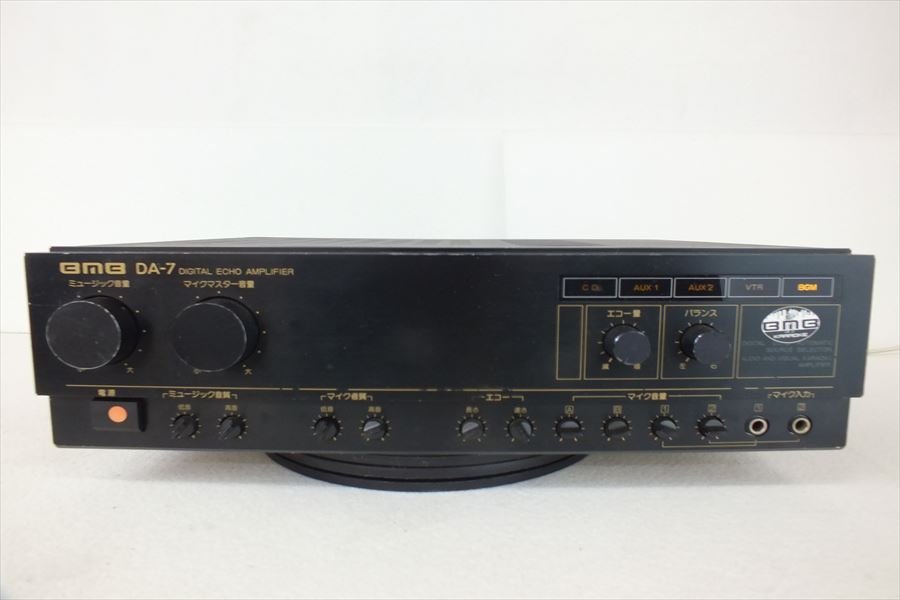 ■ BMB DA-7 アンプ 中古 現状品 230102k6917_画像2