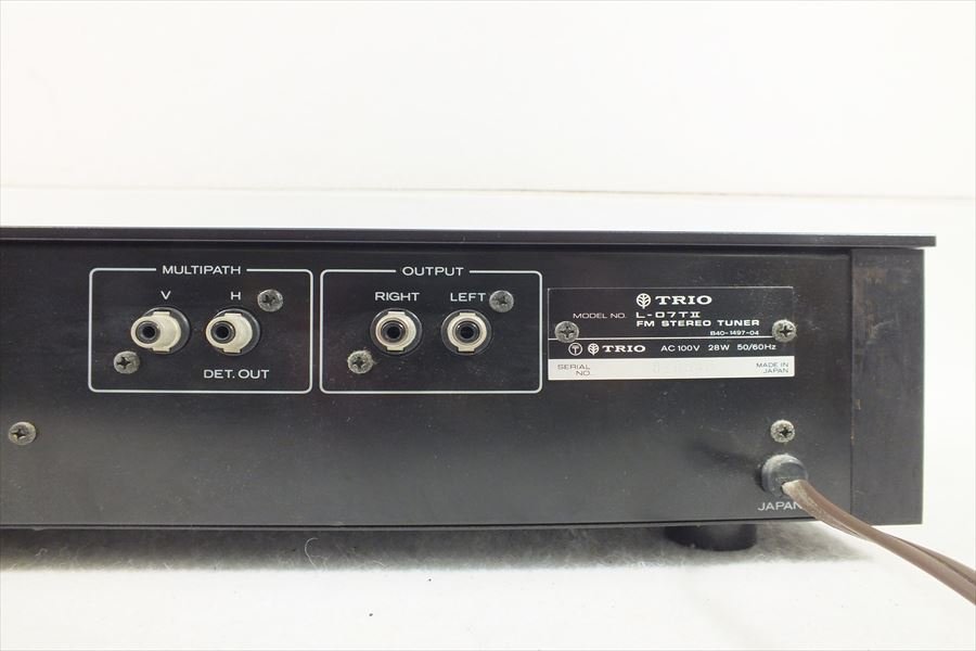 驚きの値段】 TRIO FM STEREO TUNER L-07TII その他 - cake.surkhet.net