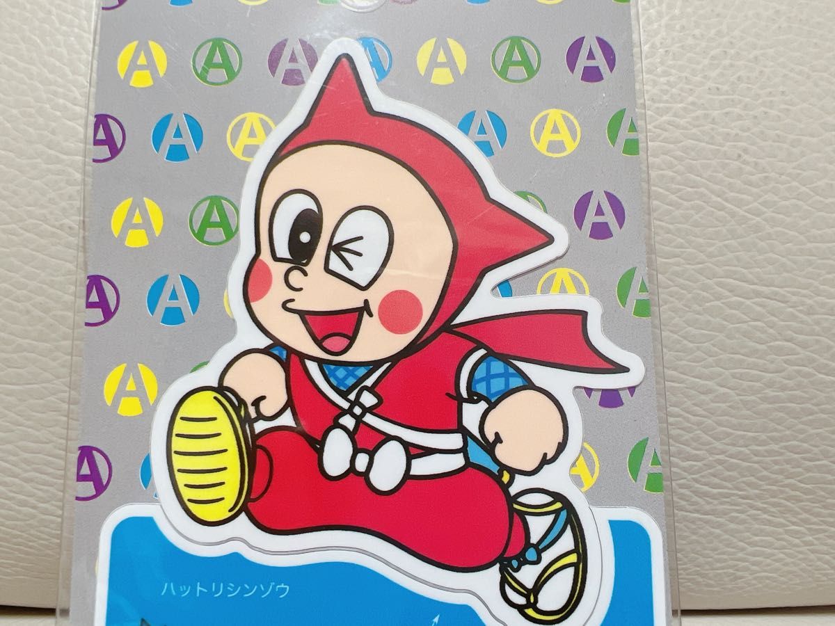 新品未使用 忍者ハットリくん ステッカー 2点セット 獅子丸&ハットリ