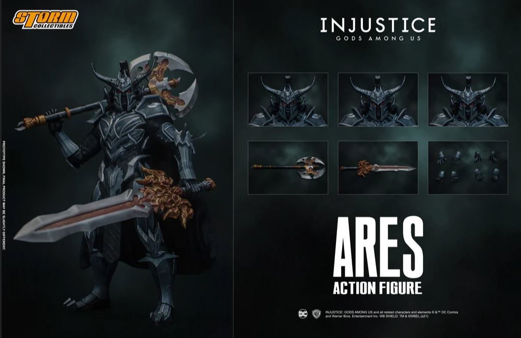 新品未開封 Storm Collectibles injustice インジャスティス Ares アレス 1/12フィギュア(検バンダイ メディコム メディコス 超像革命)