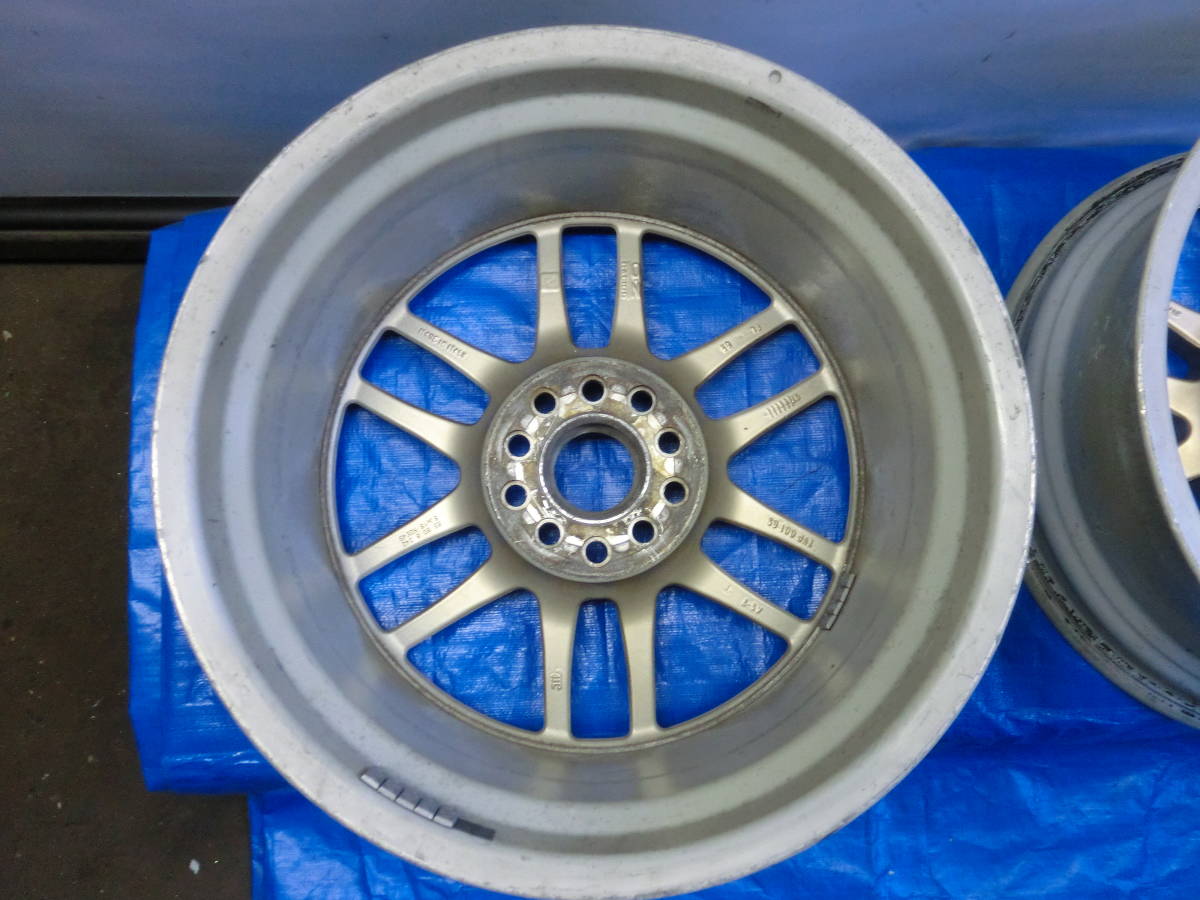 ◆◆OZ RACING F1 18x8J H2 E45 PCD114.3/120 ホイール2本_画像6