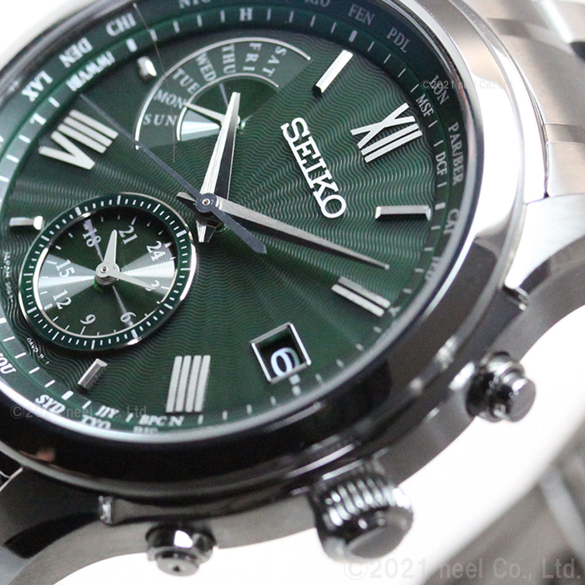 セイコー ブライツ SAGA307 SEIKO BRIGHTZ 電波 ソーラー 電波時計 腕時計 メンズ 新品未使用 タグ付きの画像1