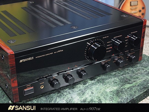 SANSUI AU-907DRインテグレーテッドアンプ 美品 動作良好 Yahoo!オークション - SANSUI AU-α907DR サンスイの技術と物量が
