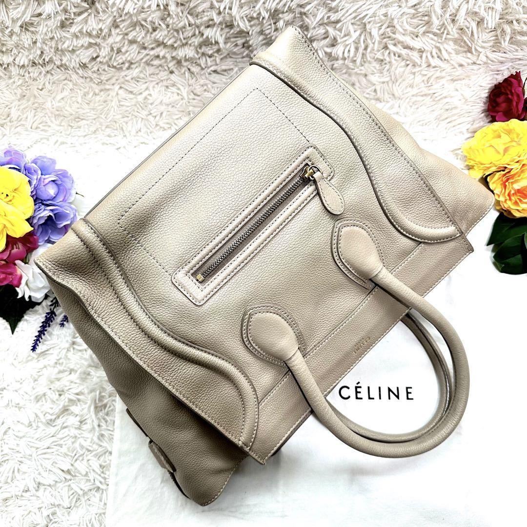 ☆美品☆保存袋付 CELINE セリーヌ ラゲージ ミニ トートバッグ