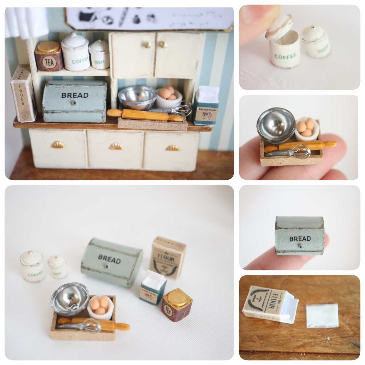 chi-yu ミニチュア　miniature ドールハウス　dollhouse ハンドメイド　handmade ミニチュアスイーツ　スイーツショップ☆_画像8