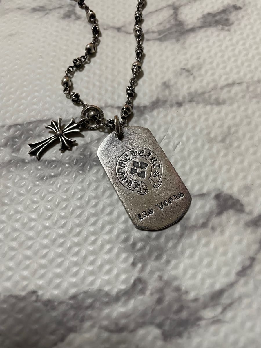 CHROME HEARTS クロムハーツドッグタグ ネックレス2004 925 CHROME HEARTS クロムハーツドッグタグ ネックレス2004 925