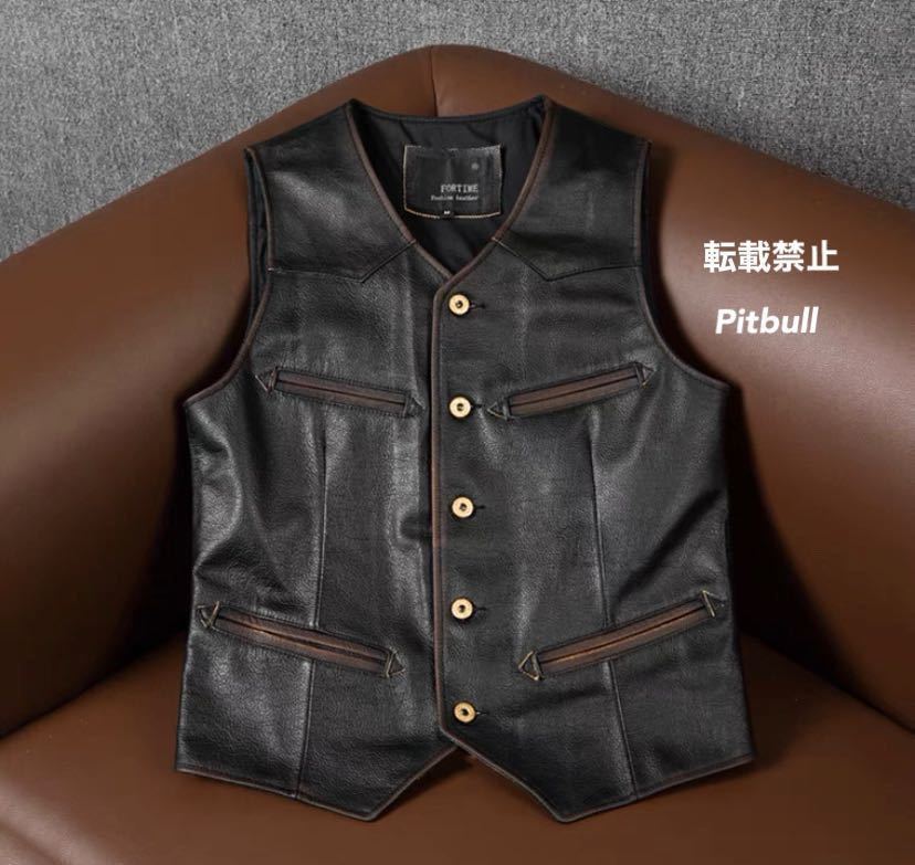 開店記念セール! メンズファッション 牛革 カウハイド バイクベスト レザーベスト ハイソンハイド 野牛革 革ジャン おすすめ S~4XL シングルベスト 本革 Lサイズ 開店記念セール! メンズファッション 牛革 カウハイド バイクベスト レザーベスト ハイソンハイド 野牛革 革ジャン おすすめ S~4XL シングルベスト 本革 Lサイズ