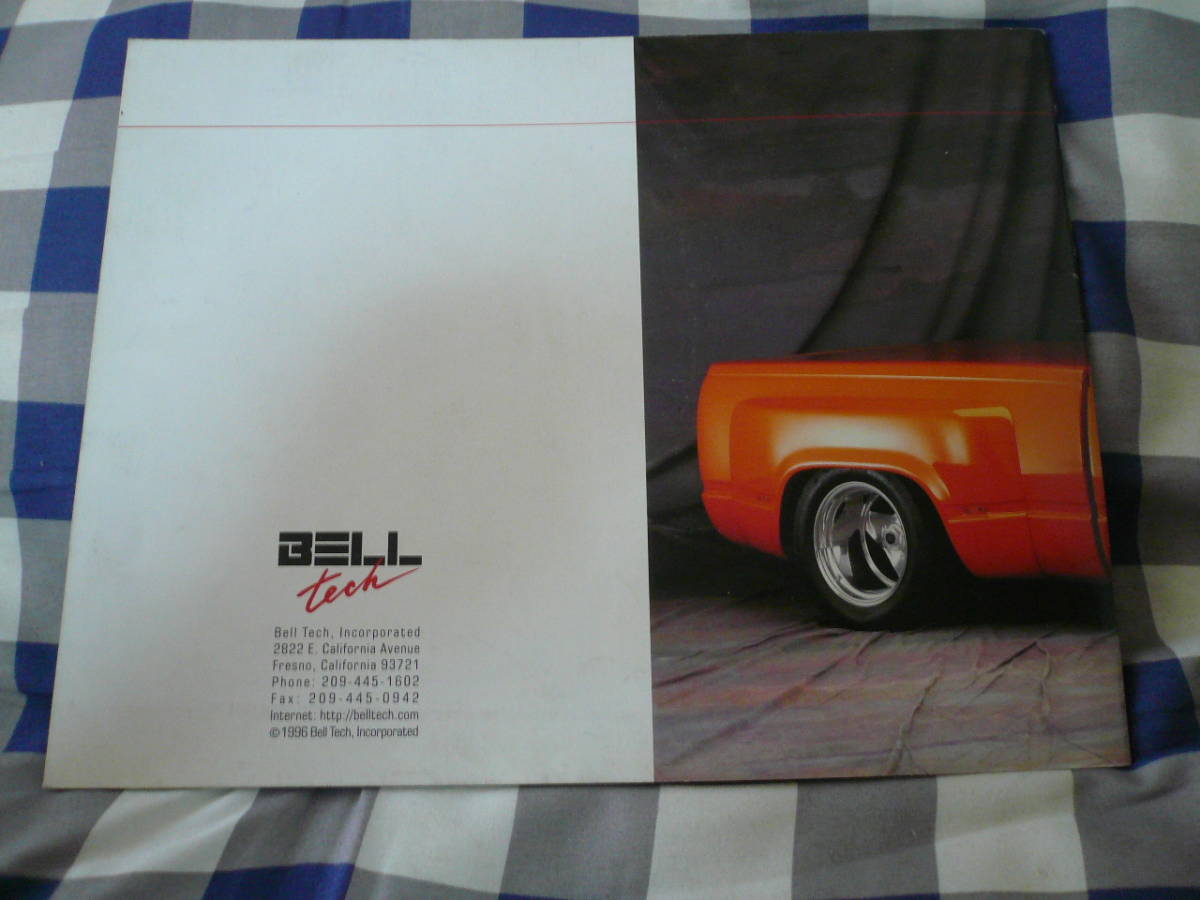 BELL teck belltex 1996 Products Catalog that time thing rare amateur long-term keeping goods 