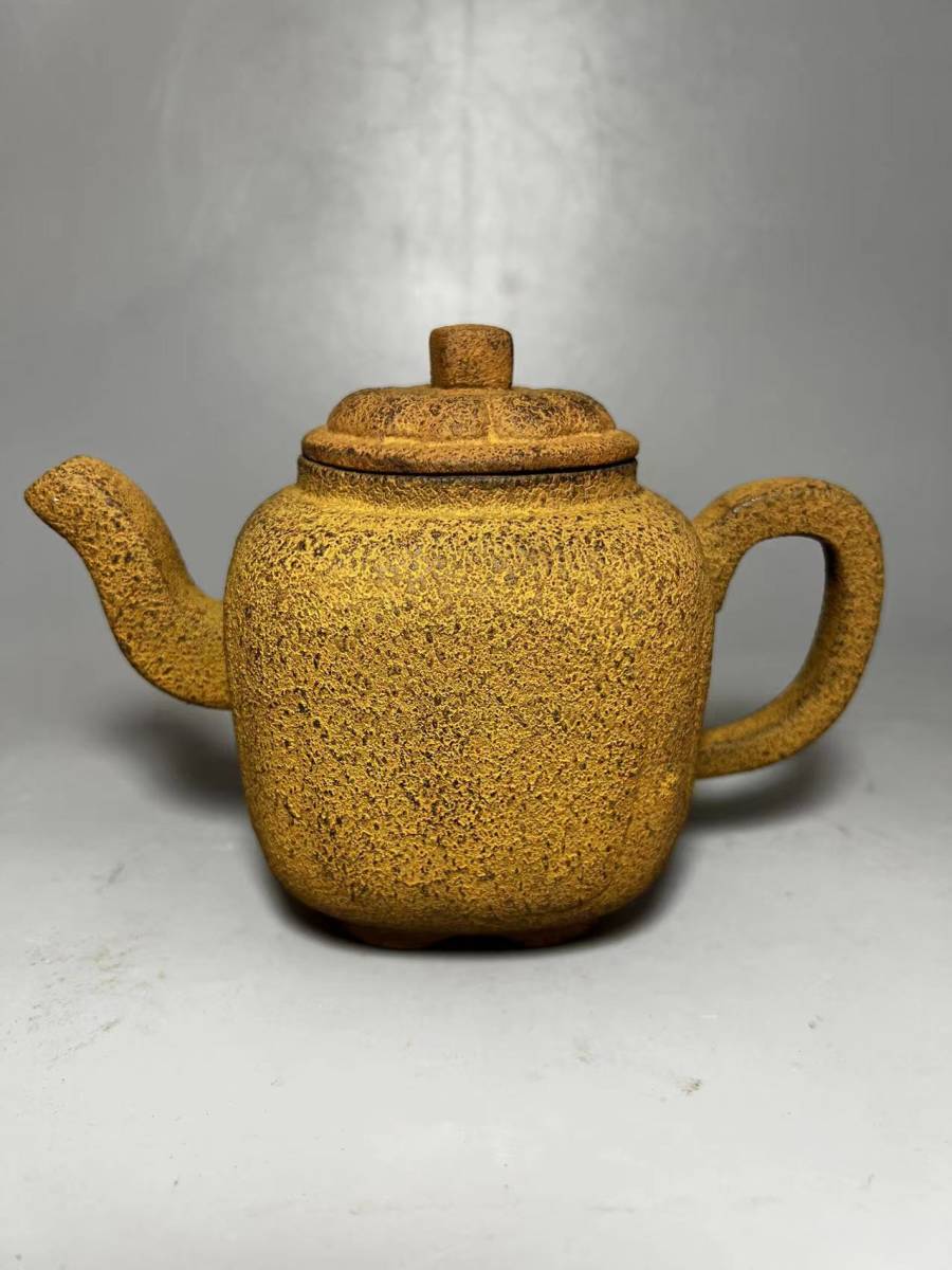 代引き人気 鐵砂 元暢 粗砂壺 【超珍館蔵】紫砂壺 茶道品 稀少珍蔵品zz