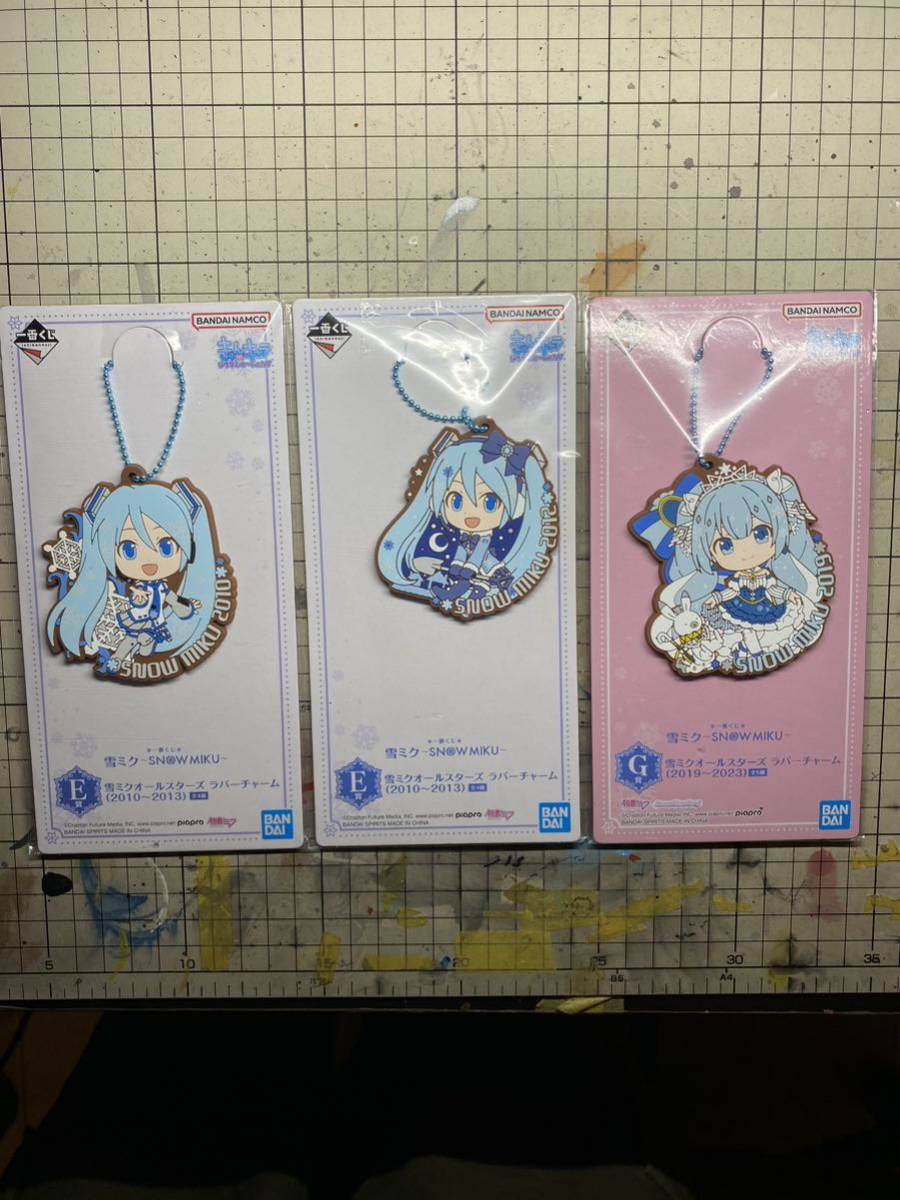 超目玉アイテム! 一番くじ 初音ミク 雪ミク フィギュア他 A〜D賞 4点