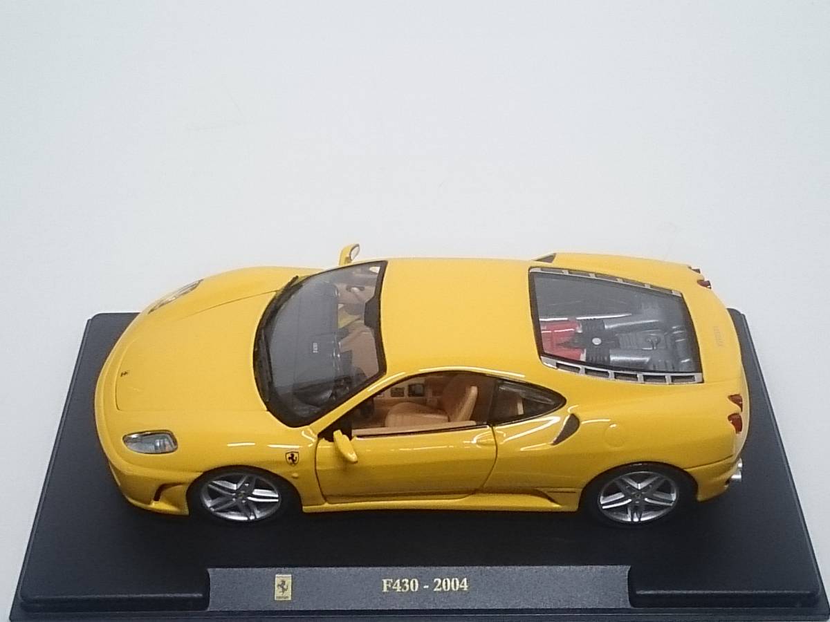 〇07 DeA デアゴスティーニ 書店販売 隔週刊レ・グランディ・フェラーリ・コレクション Le Grandi Collection No.7 Ferrari F430・2004の画像7