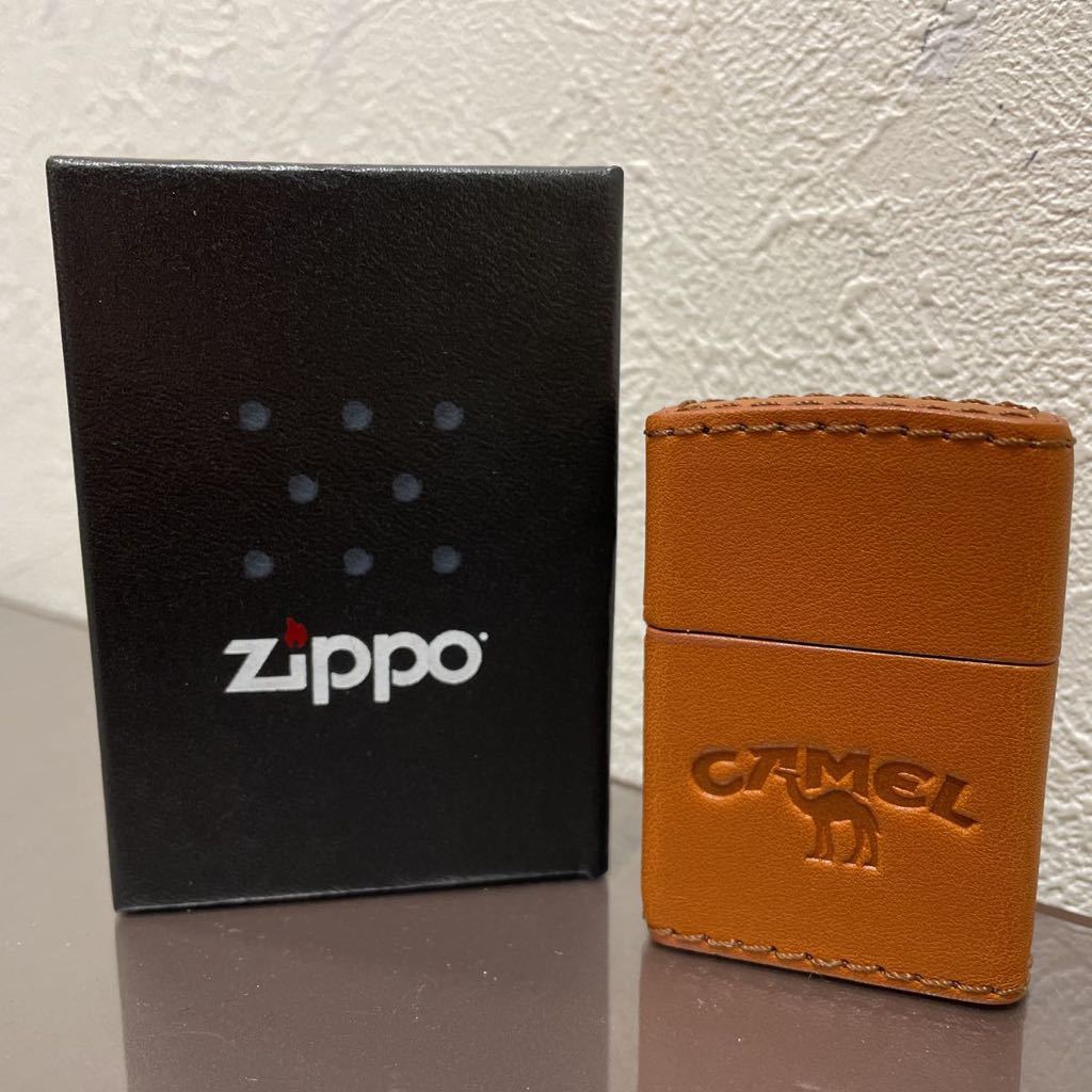 ♪♪【12631】非売品 新品未使用 Zippo ジッポ ライター CAMEL オイルライター ♪♪_画像1