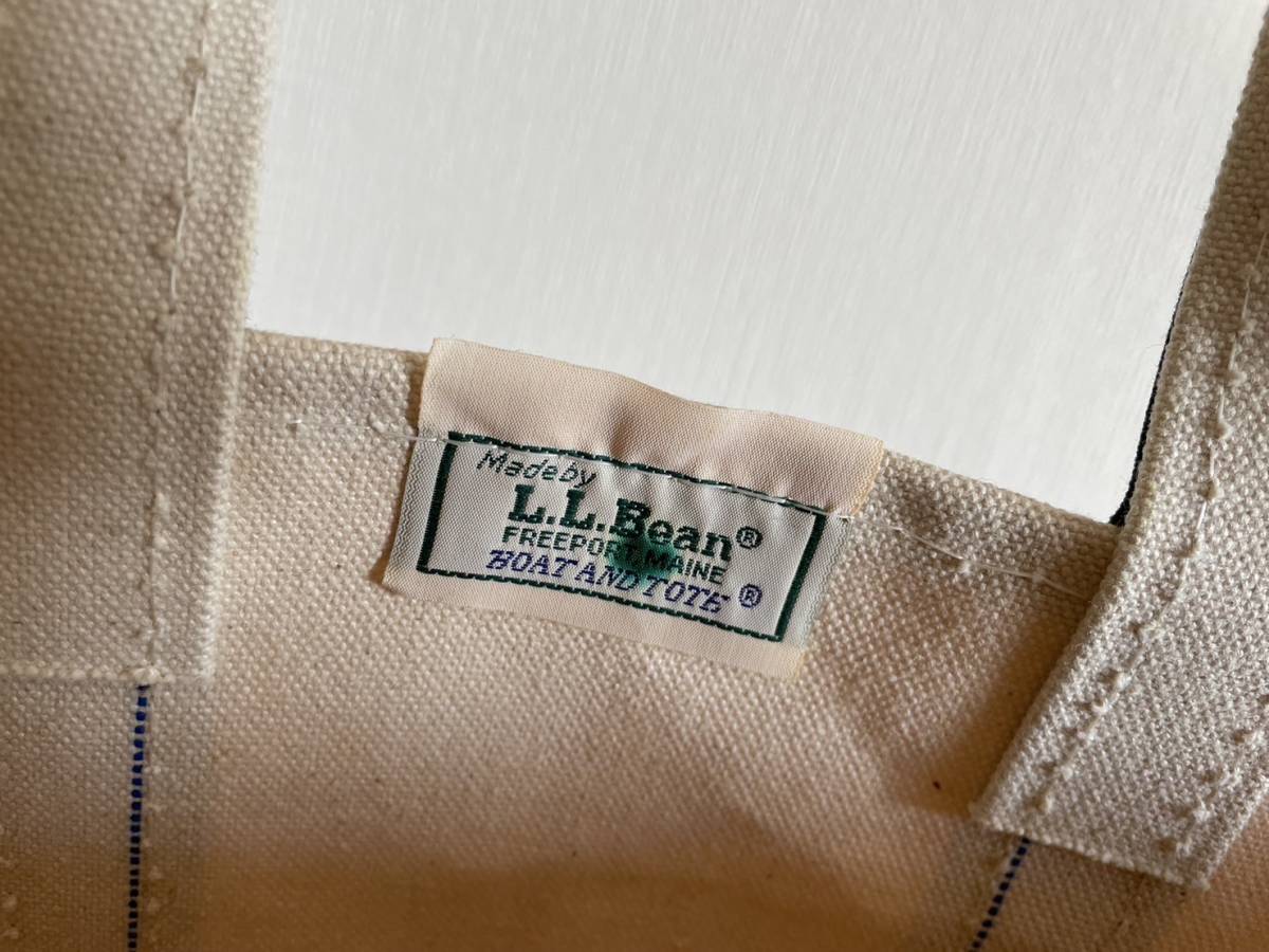 極美品ほぼ未使用品◎80s L.L.Bean ビーントート BOAT&TOTE 2色タグ