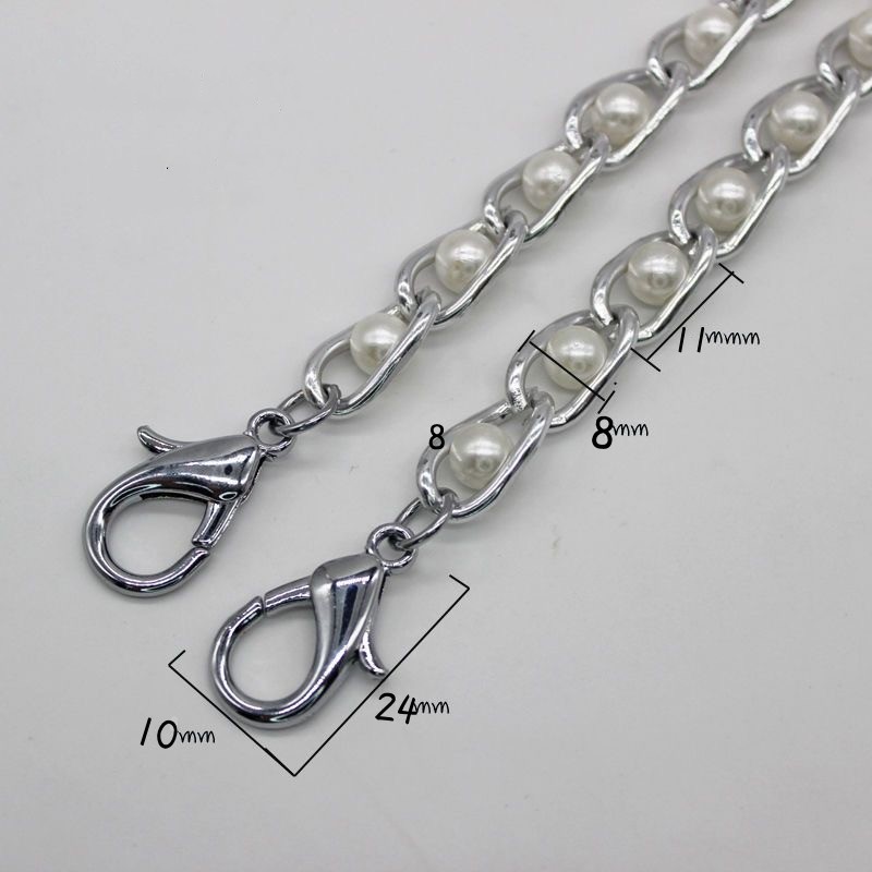  conditions attaching half-price neck strap long pretty pearl silver 121.