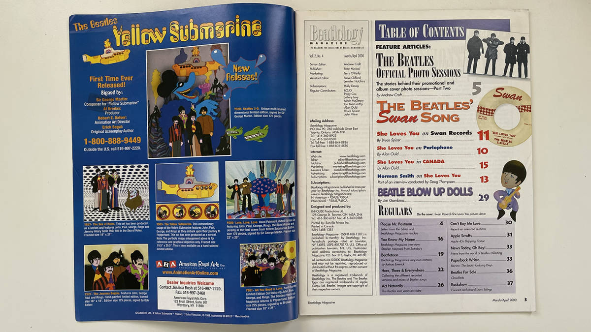 Beatlology magazine March/April 2000 良品_画像2
