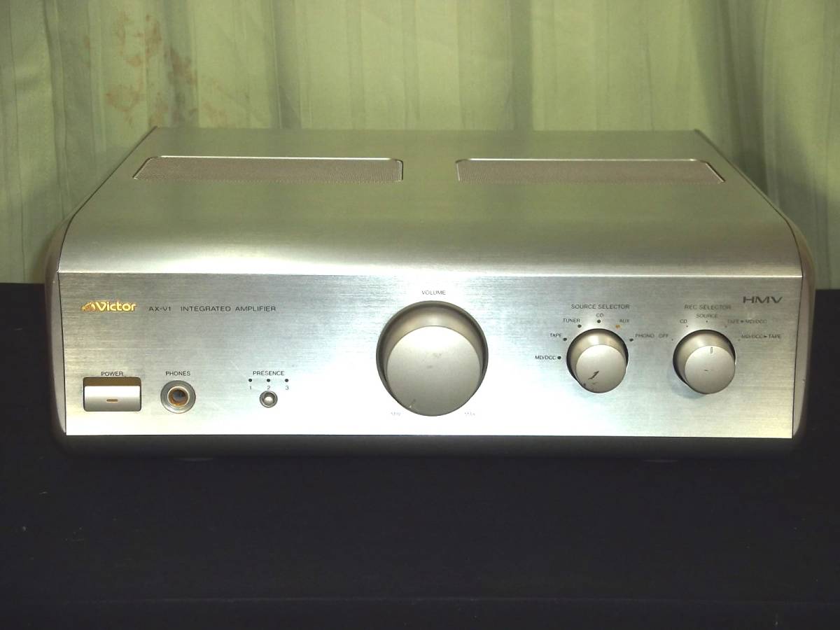 新品未使用正規品 Victor ビクター JVC プリメインアンプ AX-V1-N
