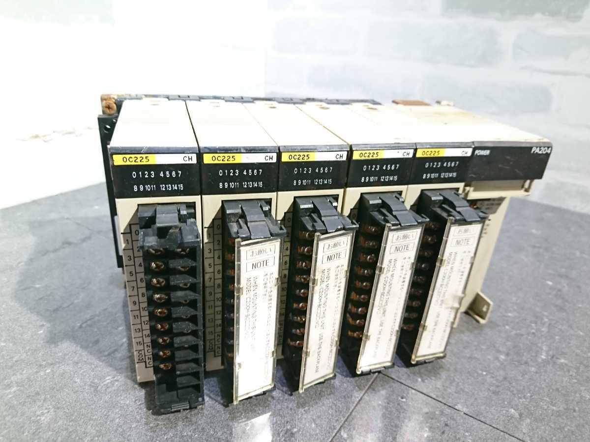 動作品】管M118 三菱 電源ユニット PA204/ OMRON リレー接点 出力