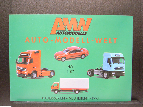 AMW AUTOMODELLE 1997年度 カタログ＋おまけ 美品_画像1